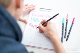 Timo Ostrich Handlettering Kurs