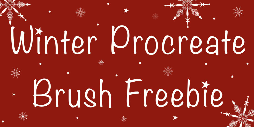 Winter Freebie Banner