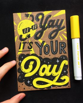 Calli.Cherry Your Day Lettering