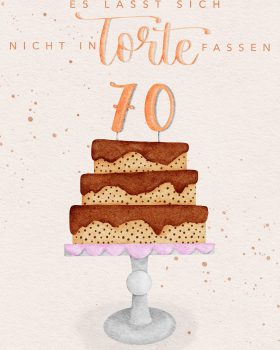 Watercolotta Torte Digitales Lettering